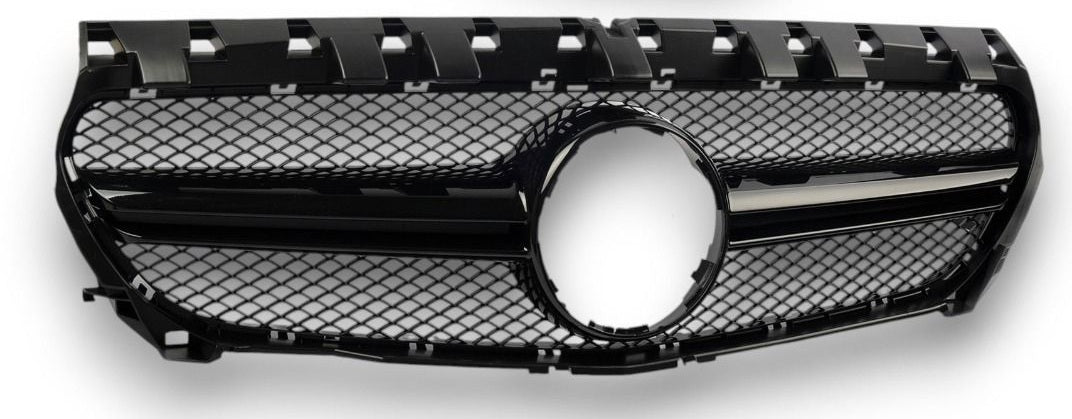 Kühlergrill Schwarz Glanz - passend für Mercedes-Benz CLA C117