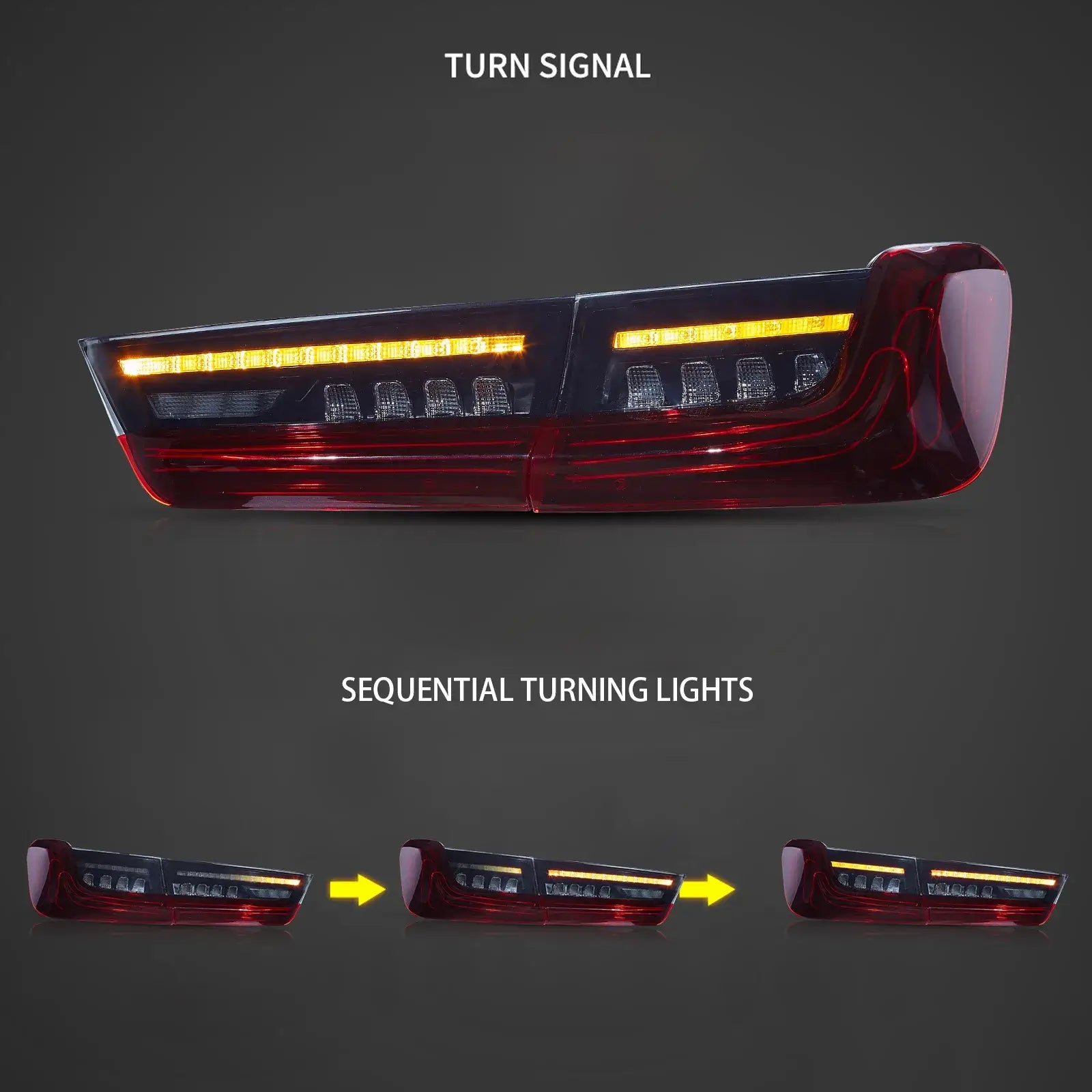 Laser Rückleuchten passend für BMW 3er G20 G80