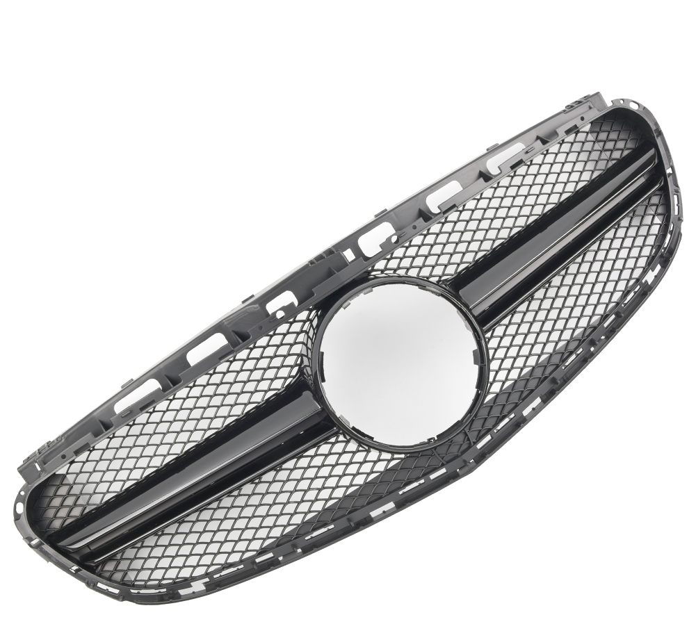 Kühlergrill Schwarz Glanz - passend für Mercedes-Benz E-Klasse W212 Facelift