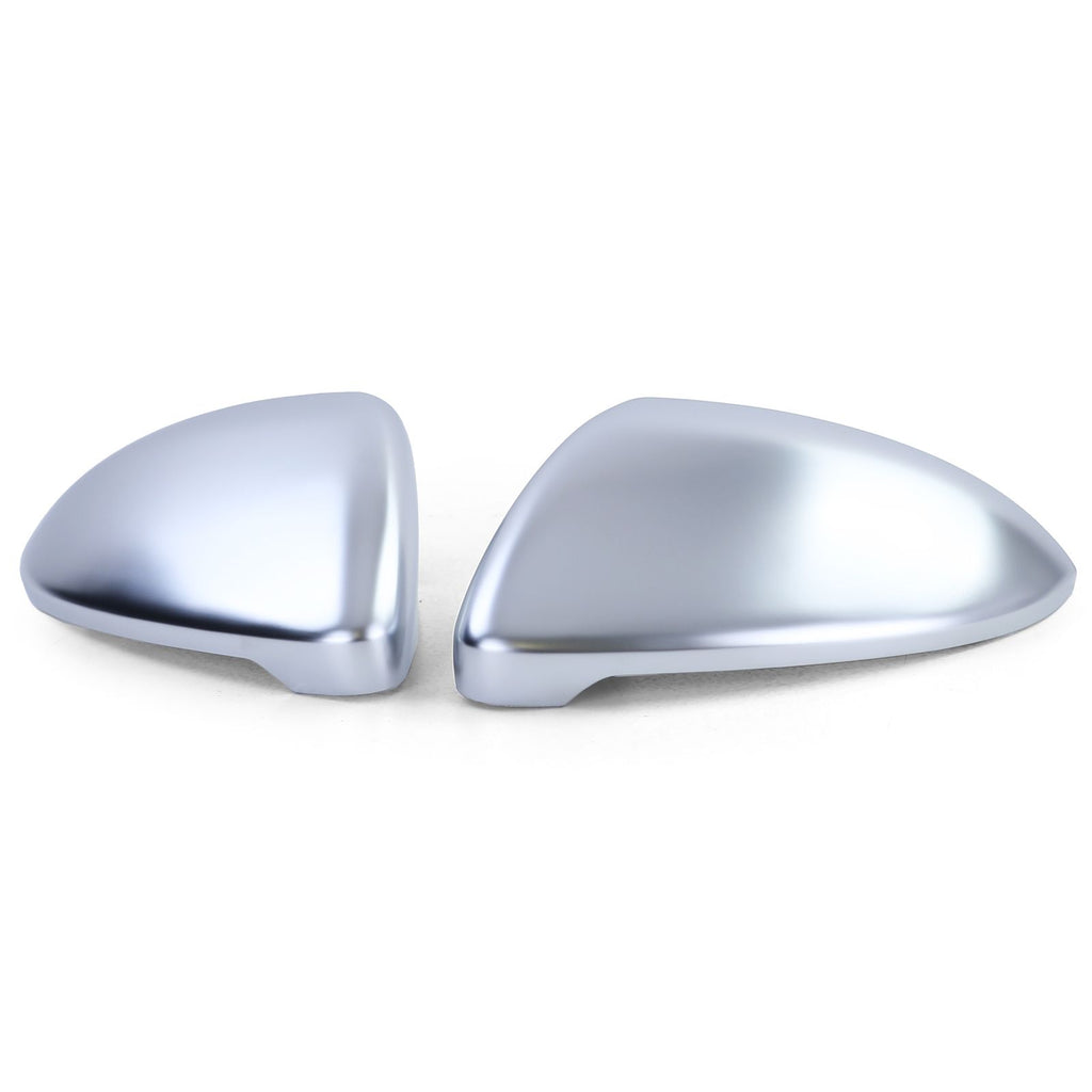 Spiegelkappen passend für VW Golf 7 5G Silber Matt