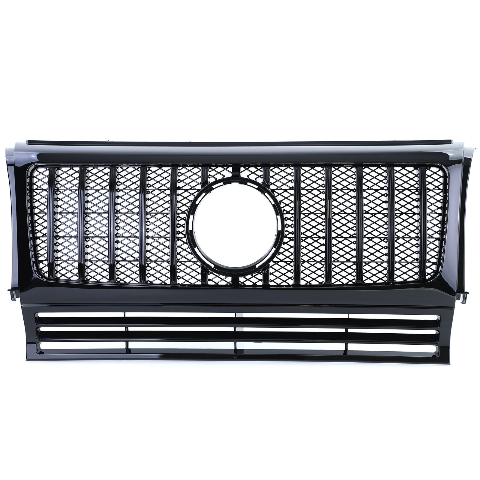 Kühlergrill Schwarz Glanz – passend für Mercedes G-Klasse W463