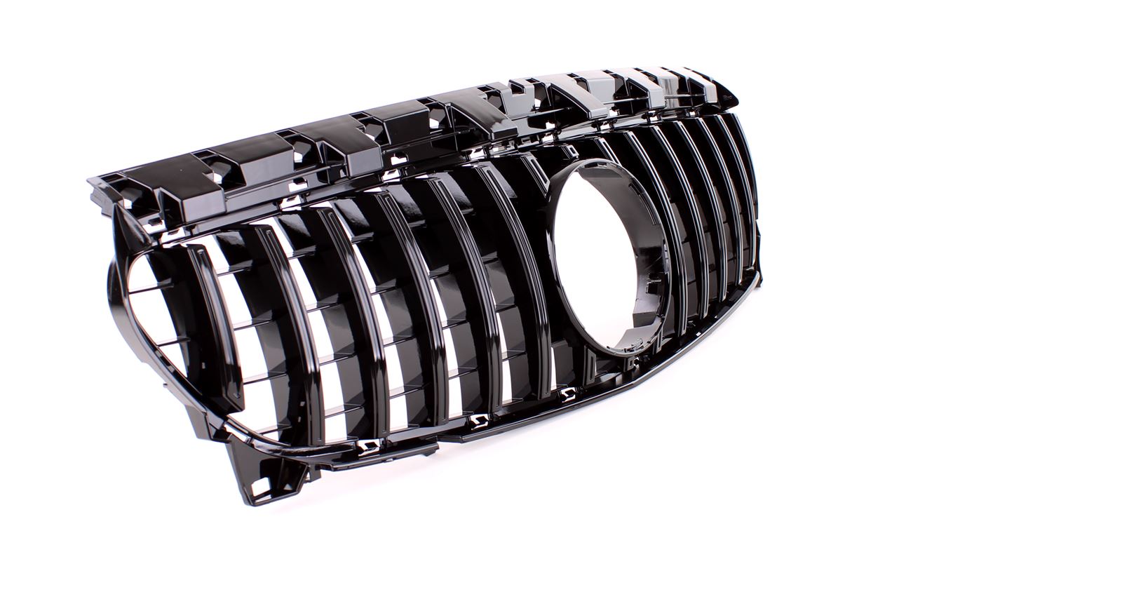 Kühlergrill Schwarz Glanz – passend für Mercedes CLA C117 / X117 Facelift