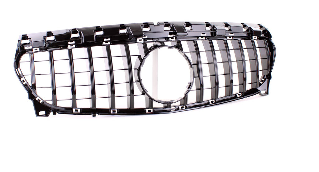 Kühlergrill Schwarz Glanz – passend für Mercedes CLA C117 / X117 Facelift