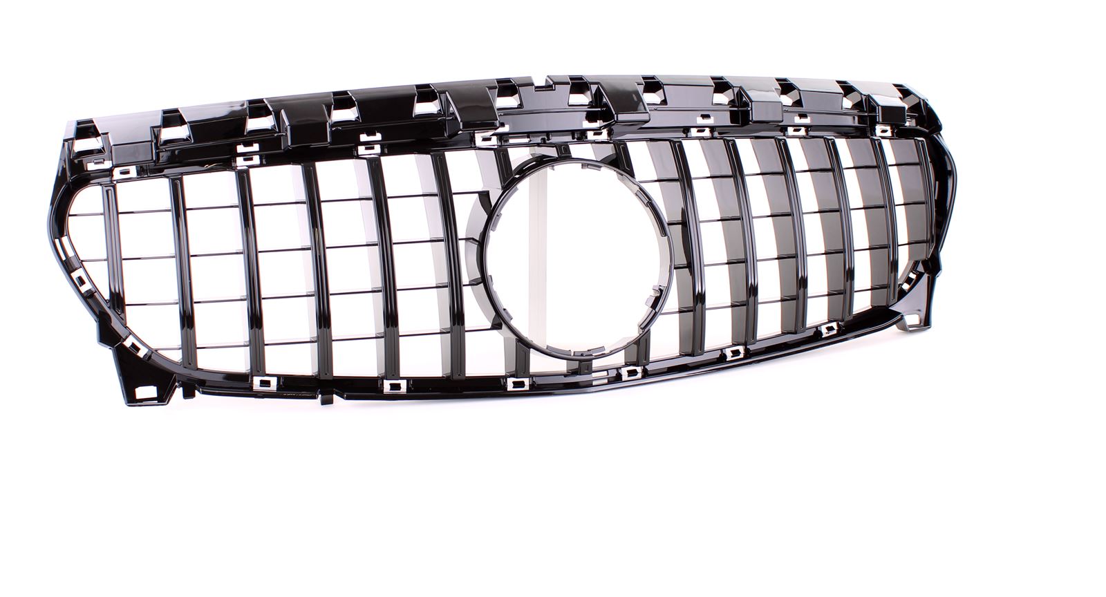Kühlergrill Schwarz Glanz – passend für Mercedes CLA C117 / X117 Facelift