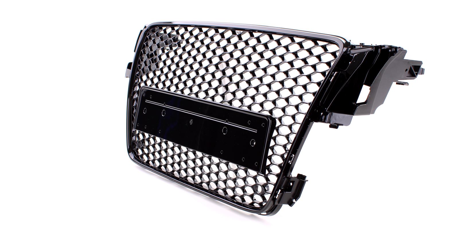 Wabengrill Schwarz glänzend – passend für Audi A5 8T