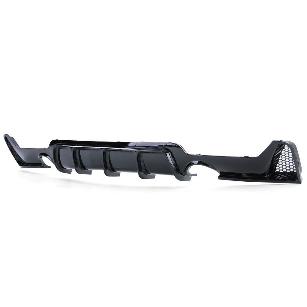 Heckdiffusor Schwarz Glanz passend für BMW 4er F32 F33 F36