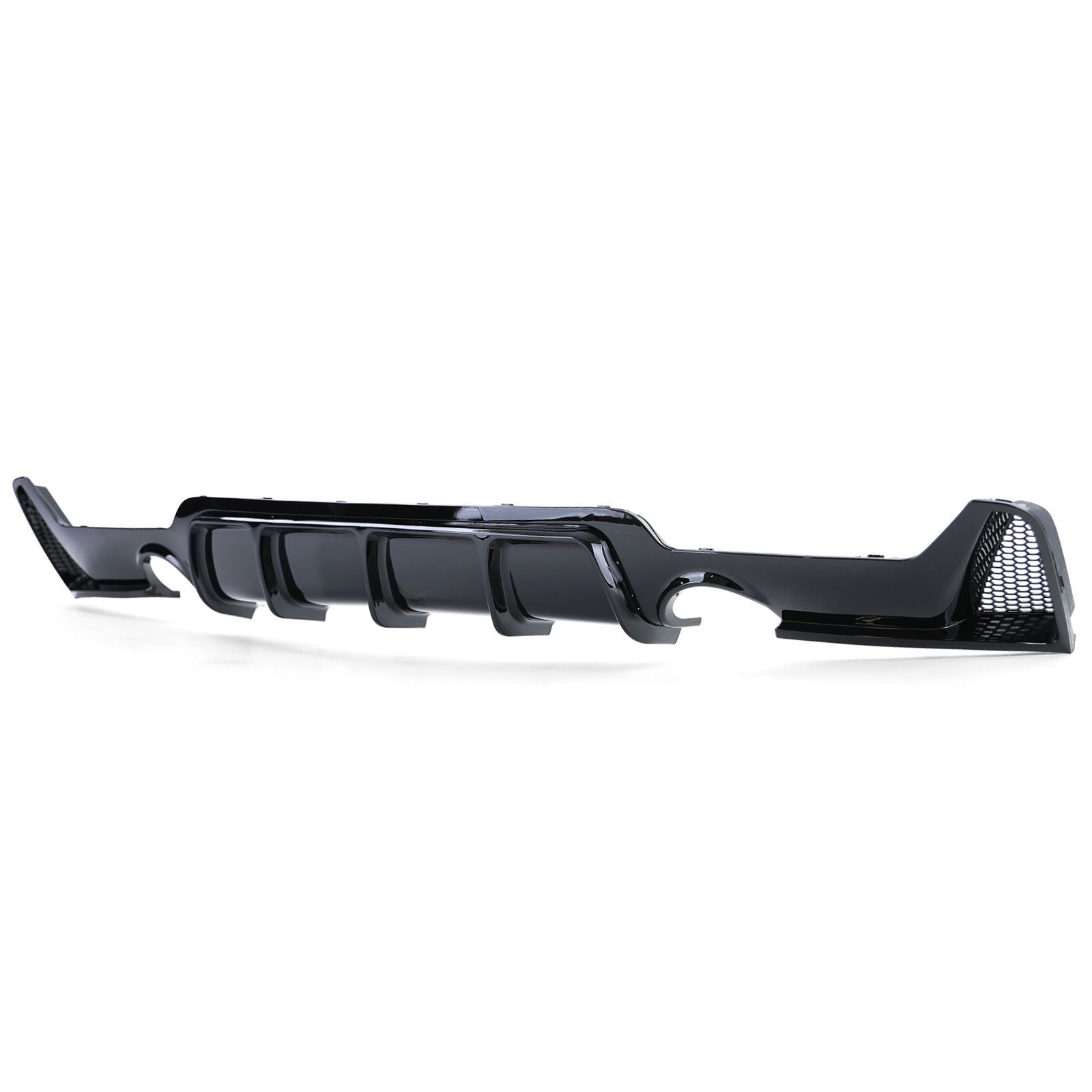 Heckdiffusor Schwarz Glanz passend für BMW 4er F32 F33 F36