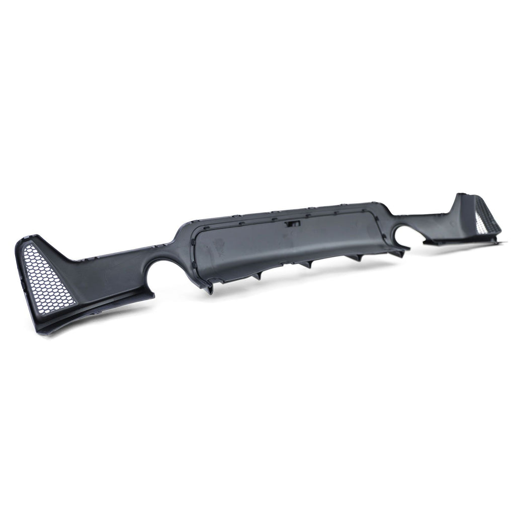 Heckdiffusor Schwarz Glanz passend für BMW 4er F32 F33 F36