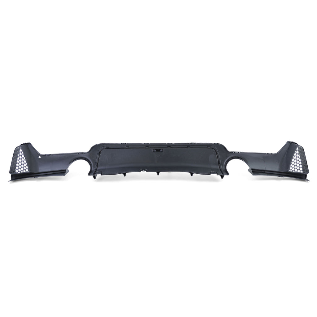 Heckdiffusor Schwarz Glanz passend für BMW 4er F32 F33 F36