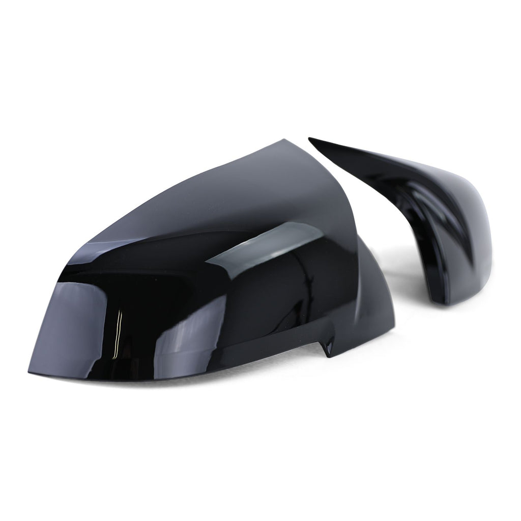 Spiegelkappen passend für BMW 2er F22 F23 Schwarz Glanz