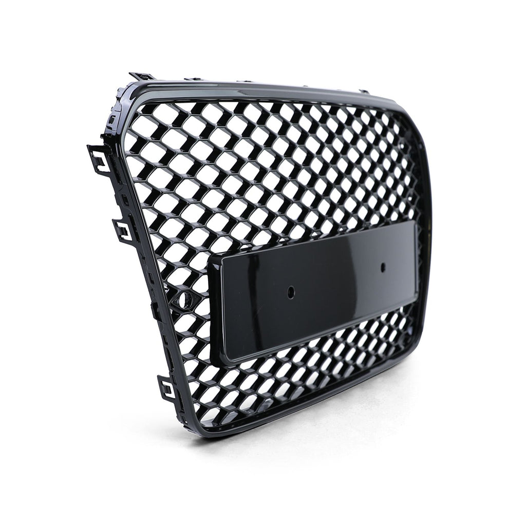 Wabengrill Schwarz glänzend – passend für Audi A5 B8 Facelift