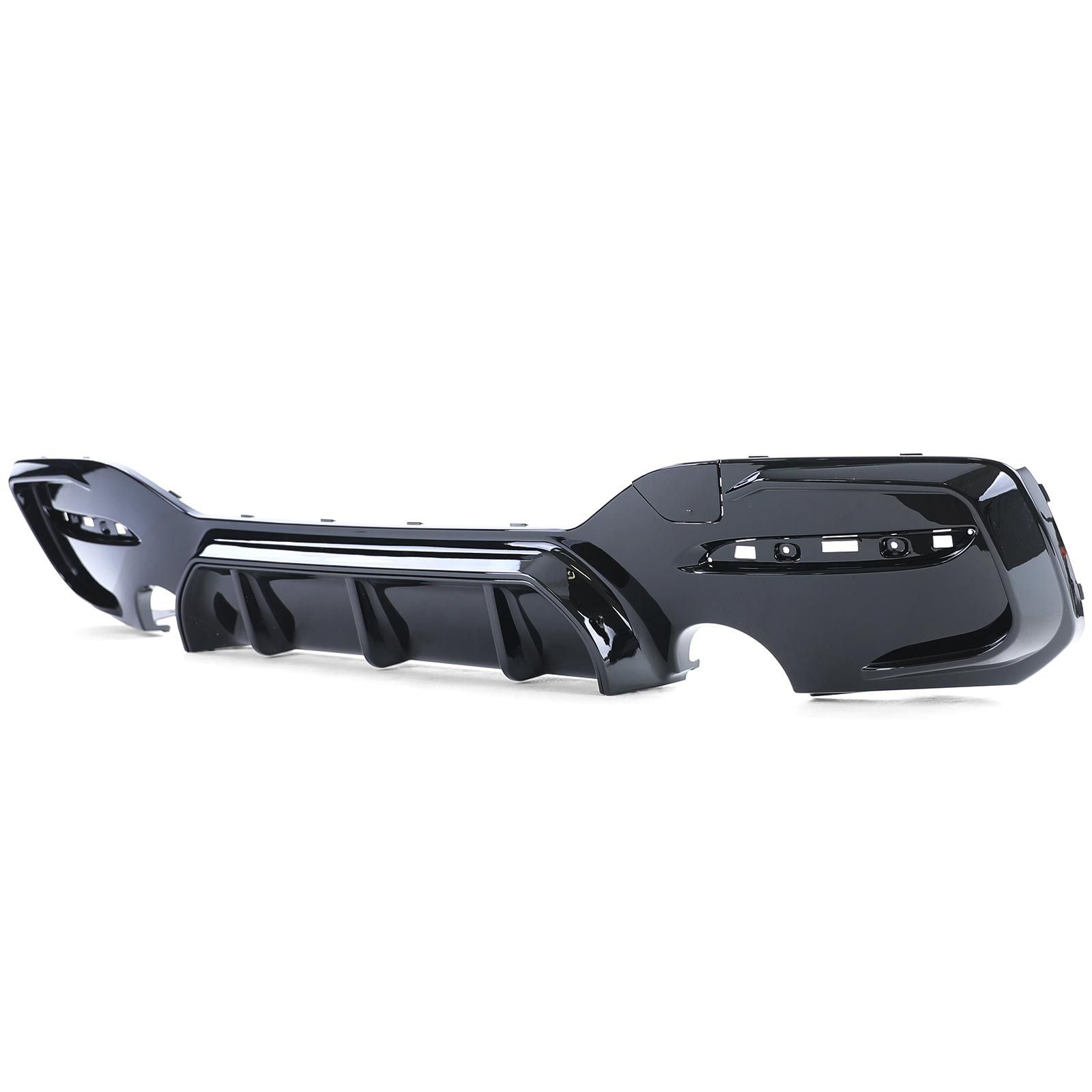 Heckdiffusor Schwarz Glanz passend für BMW 1er F20 F21 Facelift
