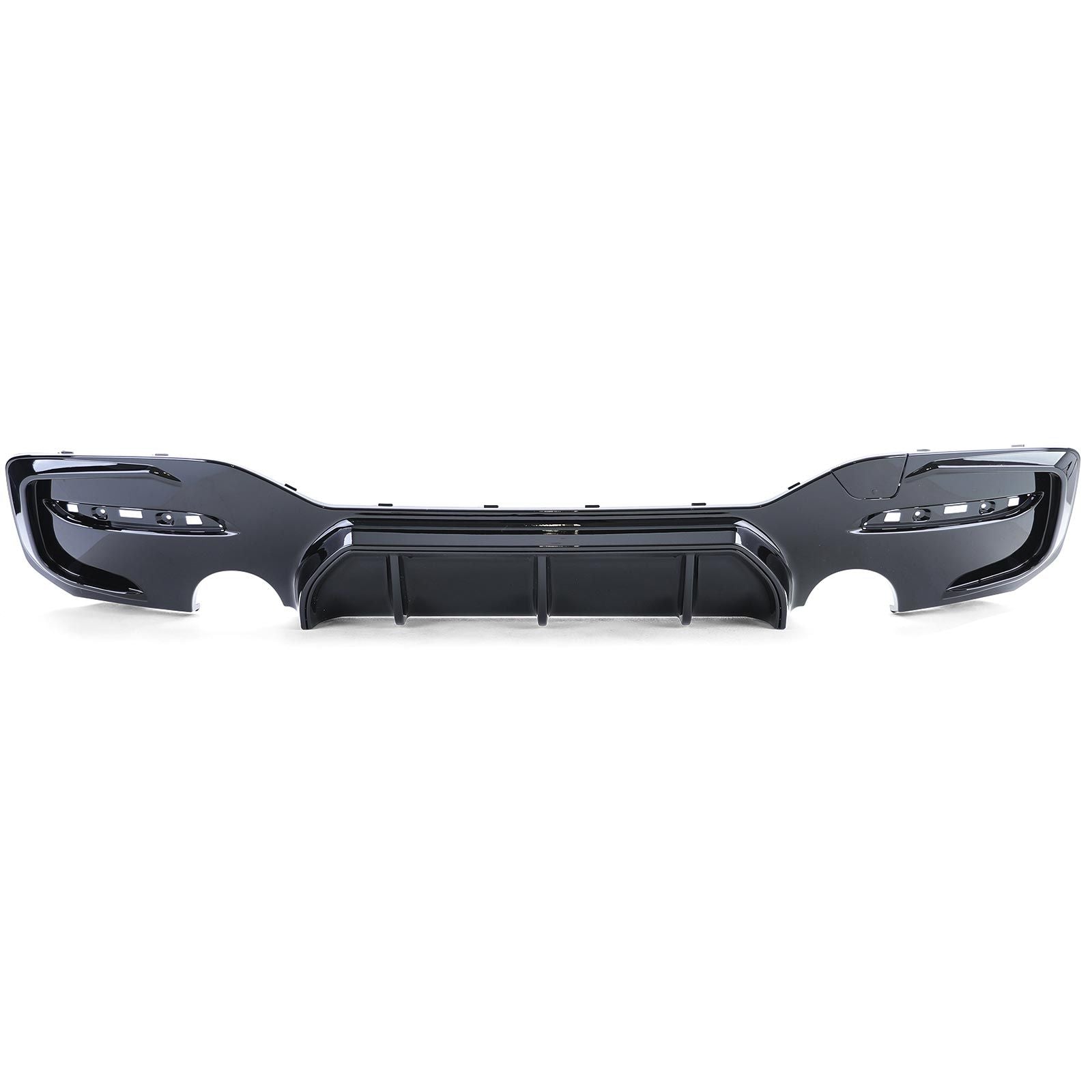 Heckdiffusor Schwarz Glanz passend für BMW 1er F20 F21 Facelift