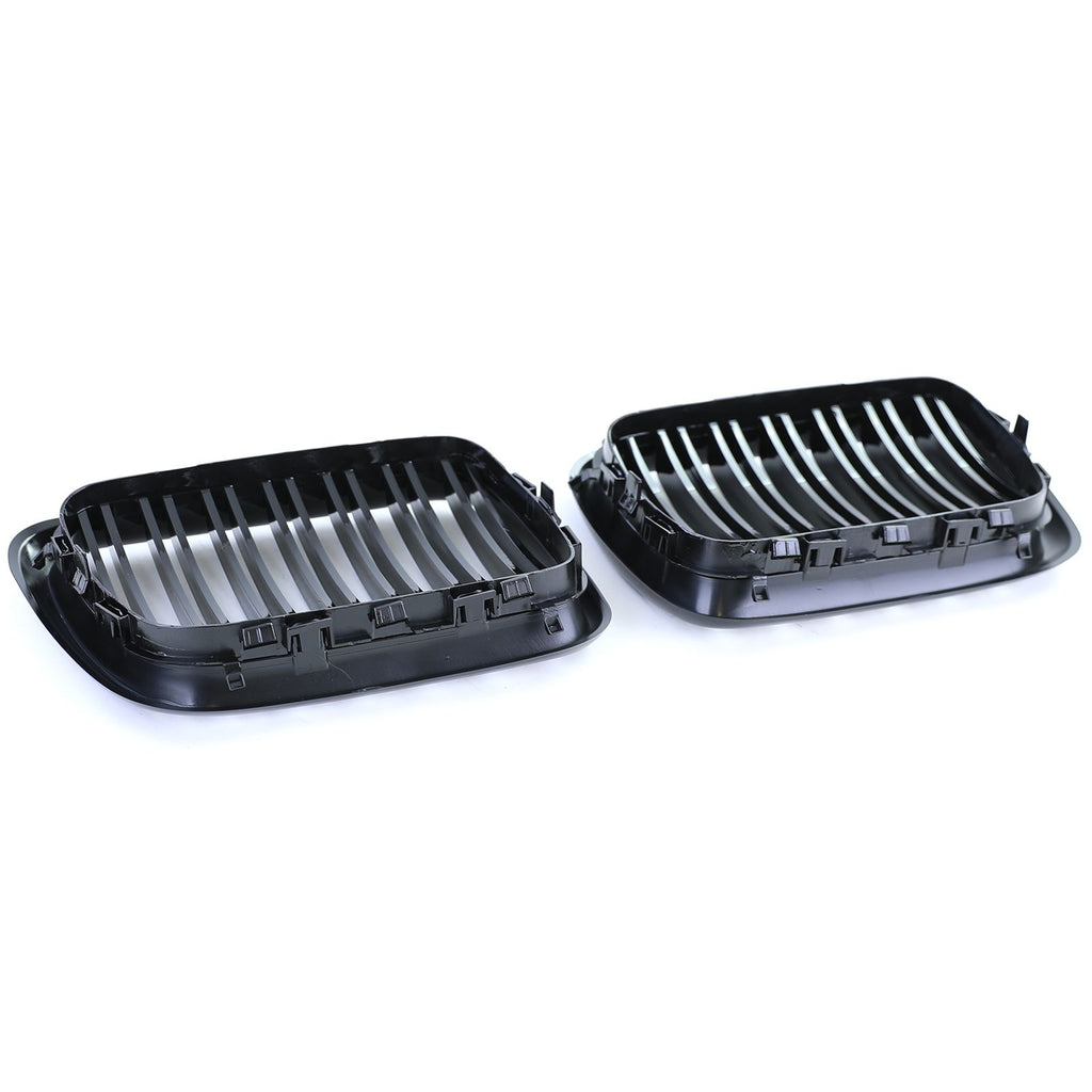 Kühlergrill Doppelsteg Schwarz glänzend – passend für BMW 3er E36 Facelift