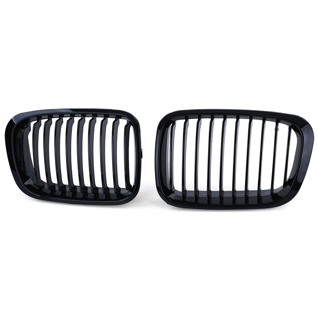 Kühlergrill Schwarz glänzend – passend für BMW 3er E46 Limousine/Touring Vorfacelift