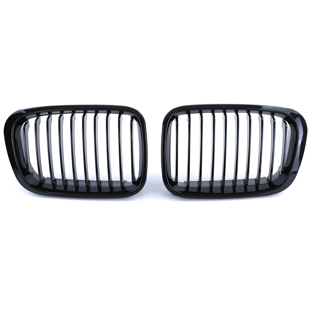 Kühlergrill Schwarz glänzend – passend für BMW 3er E46 Limousine/Touring Vorfacelift