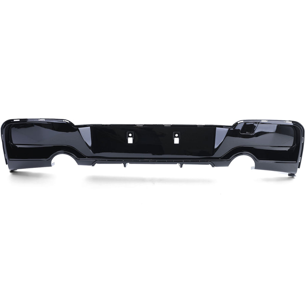 Heckdiffusor Schwarz Glanz passend für BMW 1er F20 F21 Vorfacelift