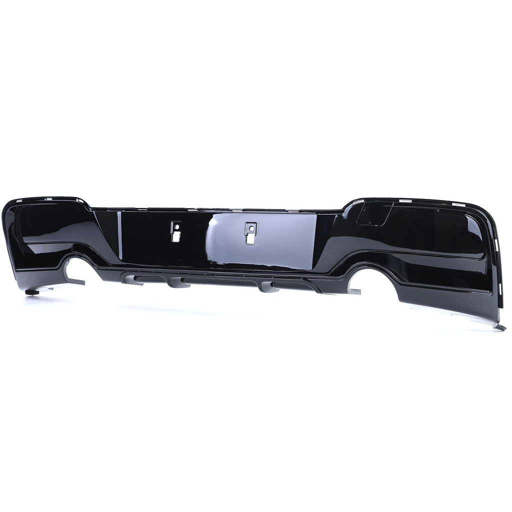 Heckdiffusor Schwarz Glanz passend für BMW 1er F20 F21 Vorfacelift