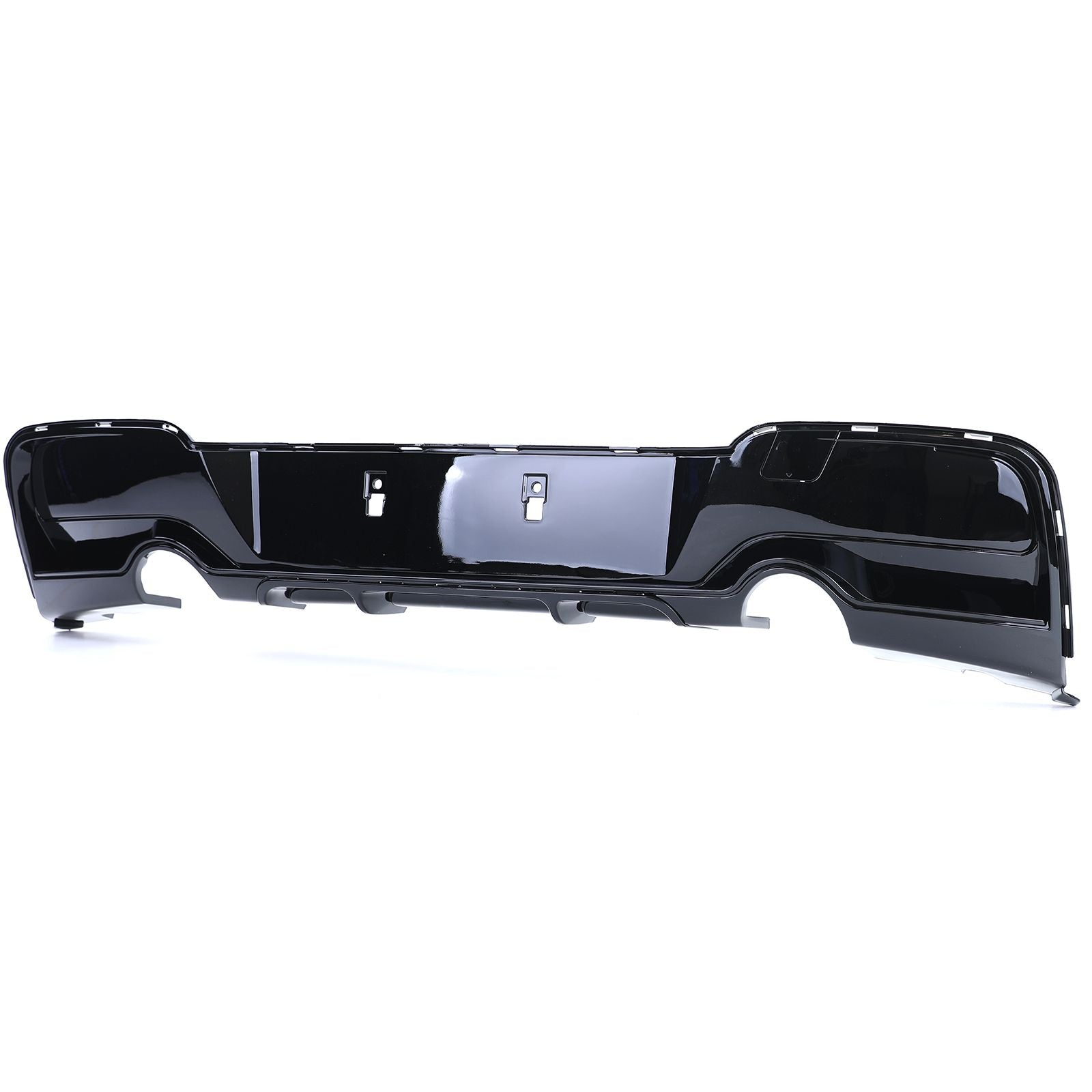 Heckdiffusor Schwarz Glanz passend für BMW 1er F20 F21 Vorfacelift