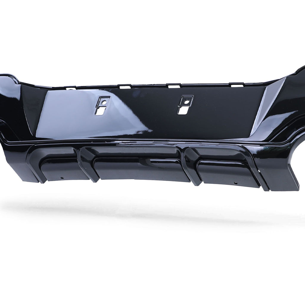Heckdiffusor Schwarz Glanz passend für BMW 1er F20 F21 Vorfacelift