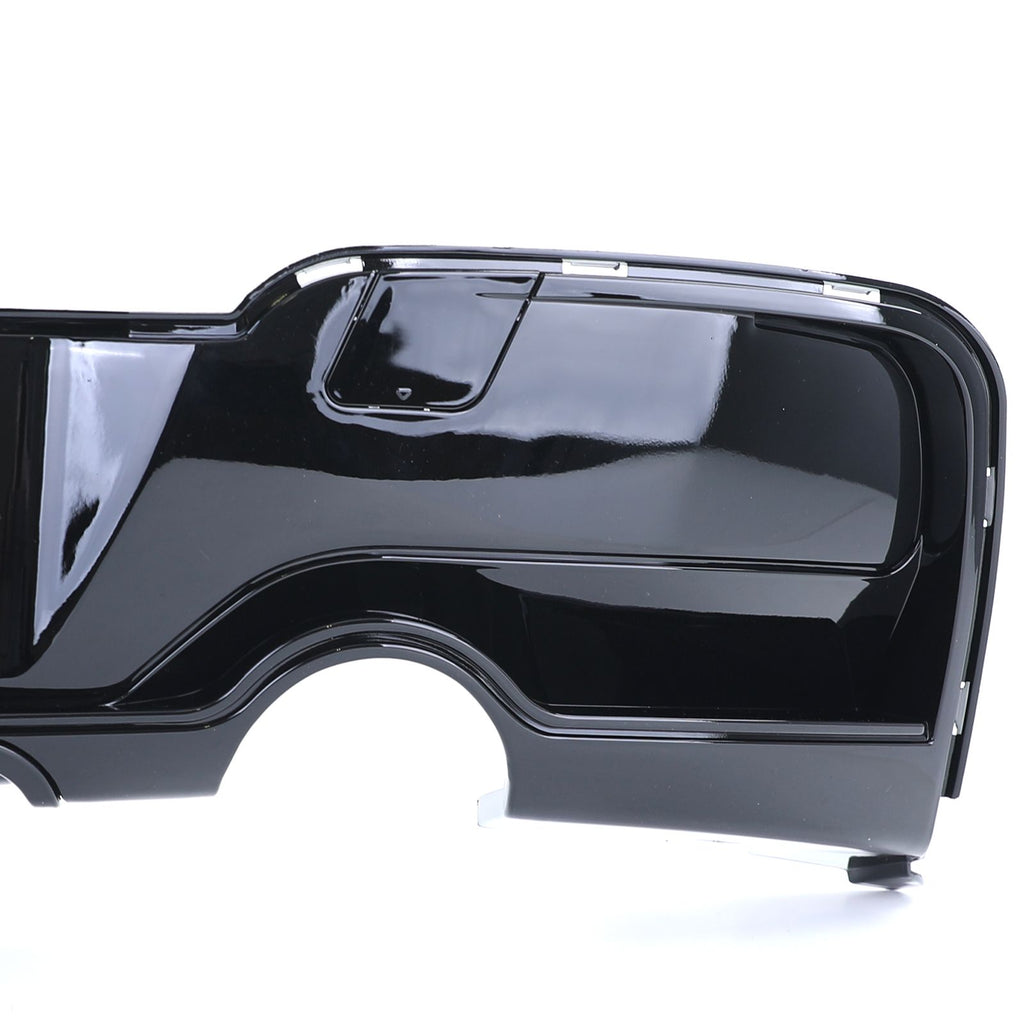 Heckdiffusor Schwarz Glanz passend für BMW 1er F20 F21 Vorfacelift