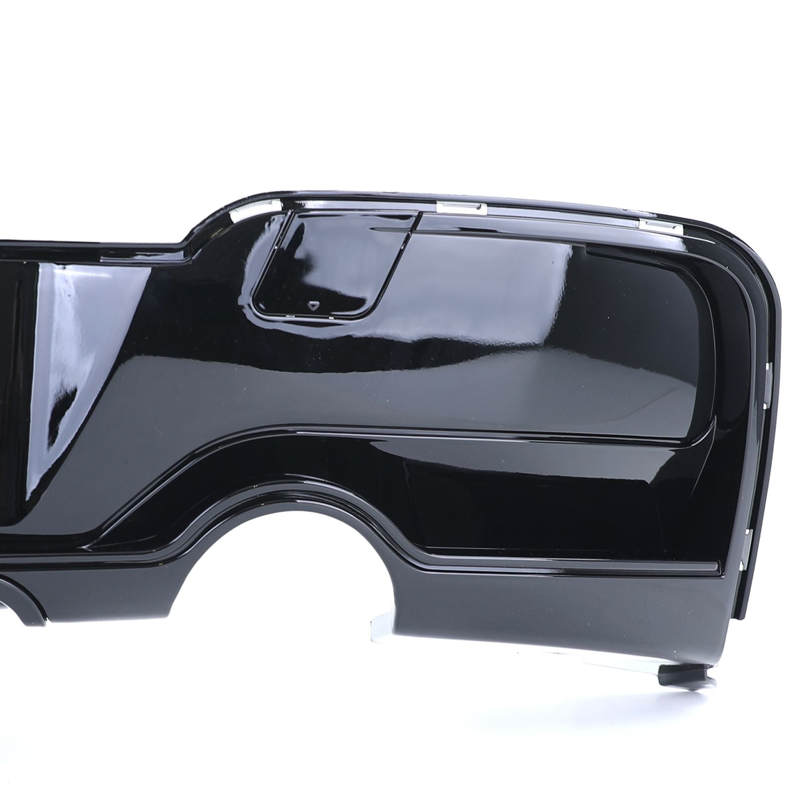 Heckdiffusor Schwarz Glanz passend für BMW 1er F20 F21 Vorfacelift