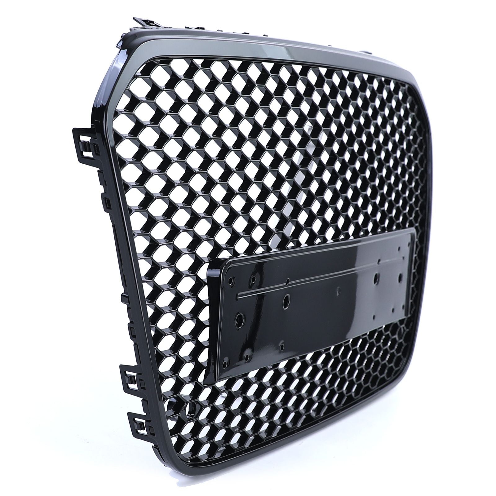 Wabengrill Schwarz glänzend – passend für Audi A6 C7 Vorfacelift