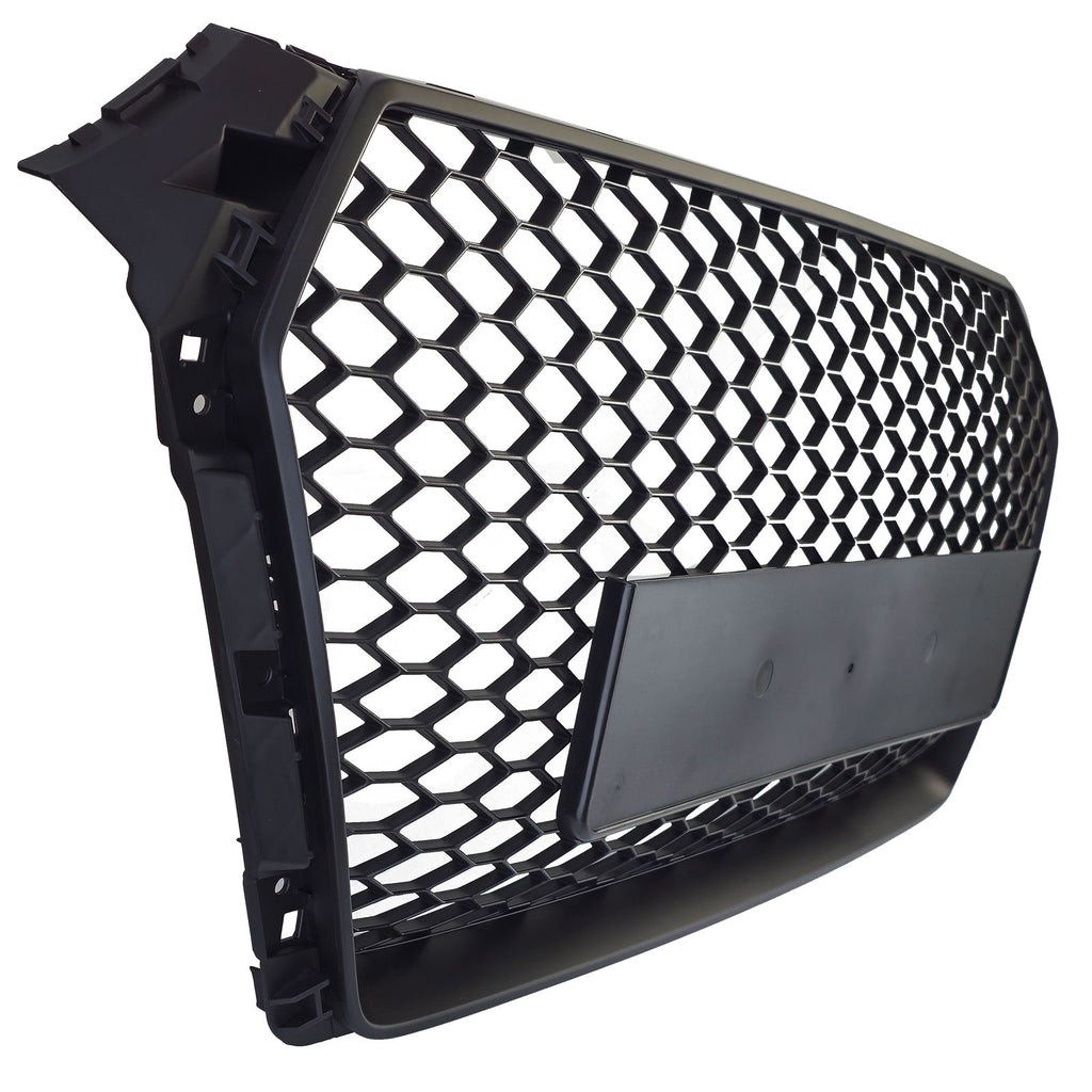 Wabengrill Schwarz glänzend – passend für Audi A4 B9 Vorfacelift