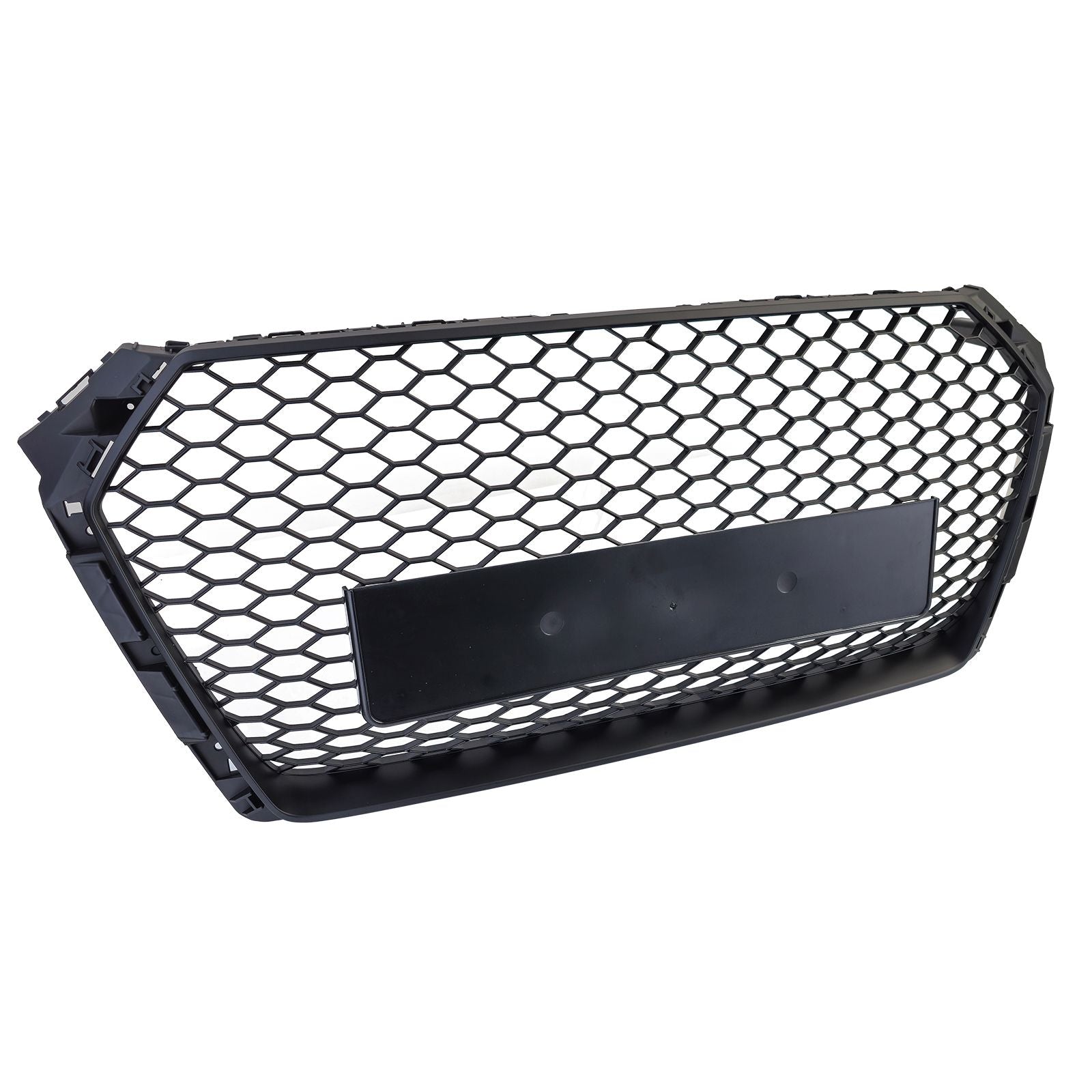 Wabengrill Schwarz glänzend – passend für Audi A4 B9 Vorfacelift