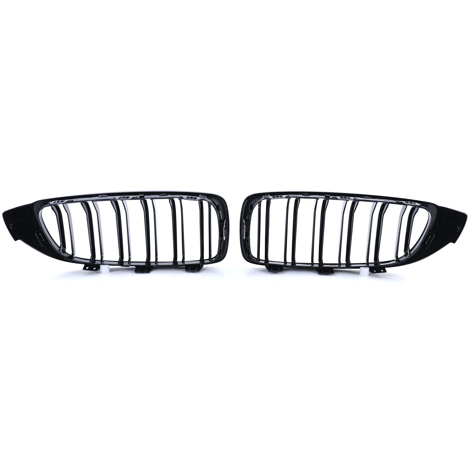 Kühlergrill Doppelsteg Schwarz glänzend – passend für BMW 4er F32/F33/F36