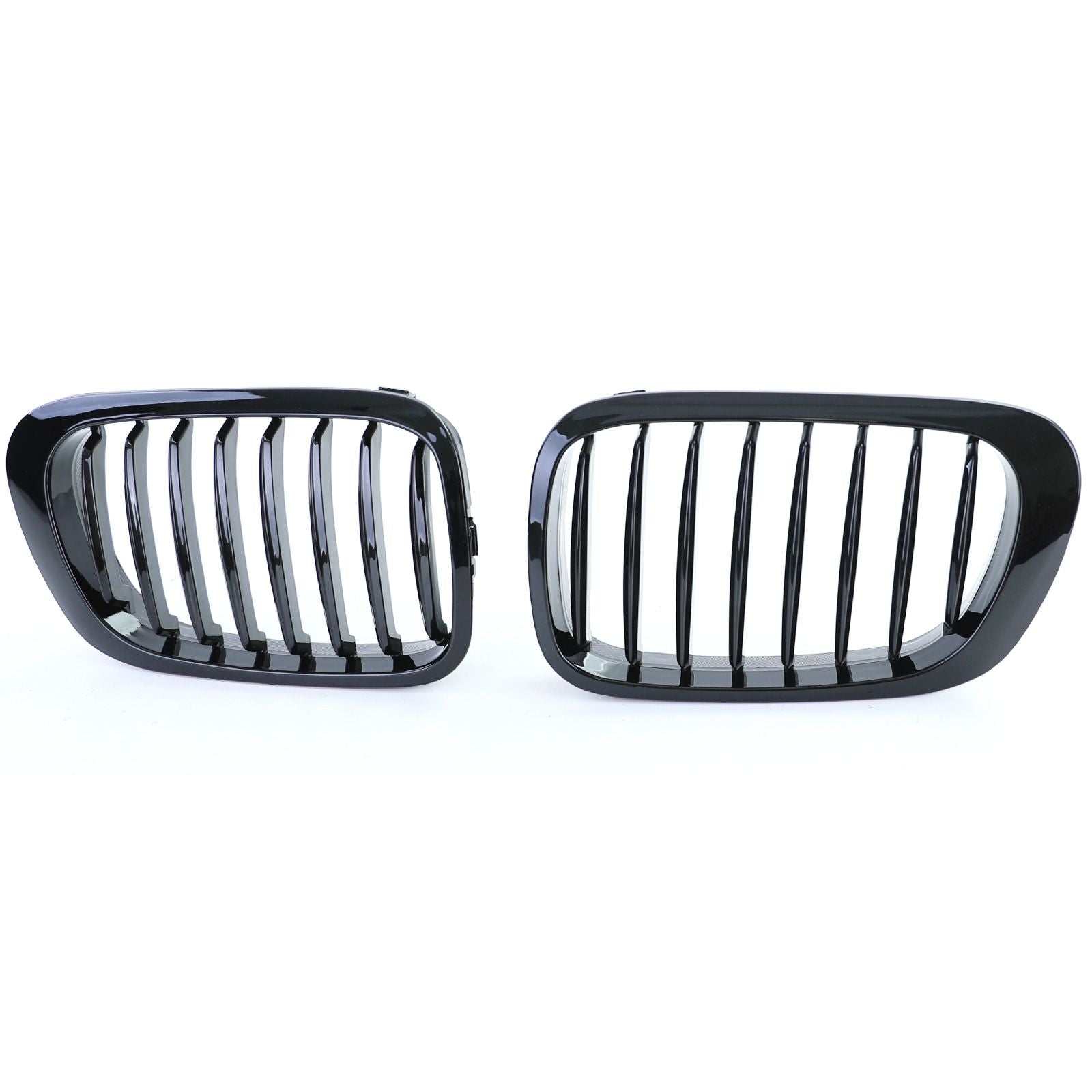 Kühlergrill Schwarz glänzend – passend für BMW 3er E46 Coupé/Cabrio Vorfacelift