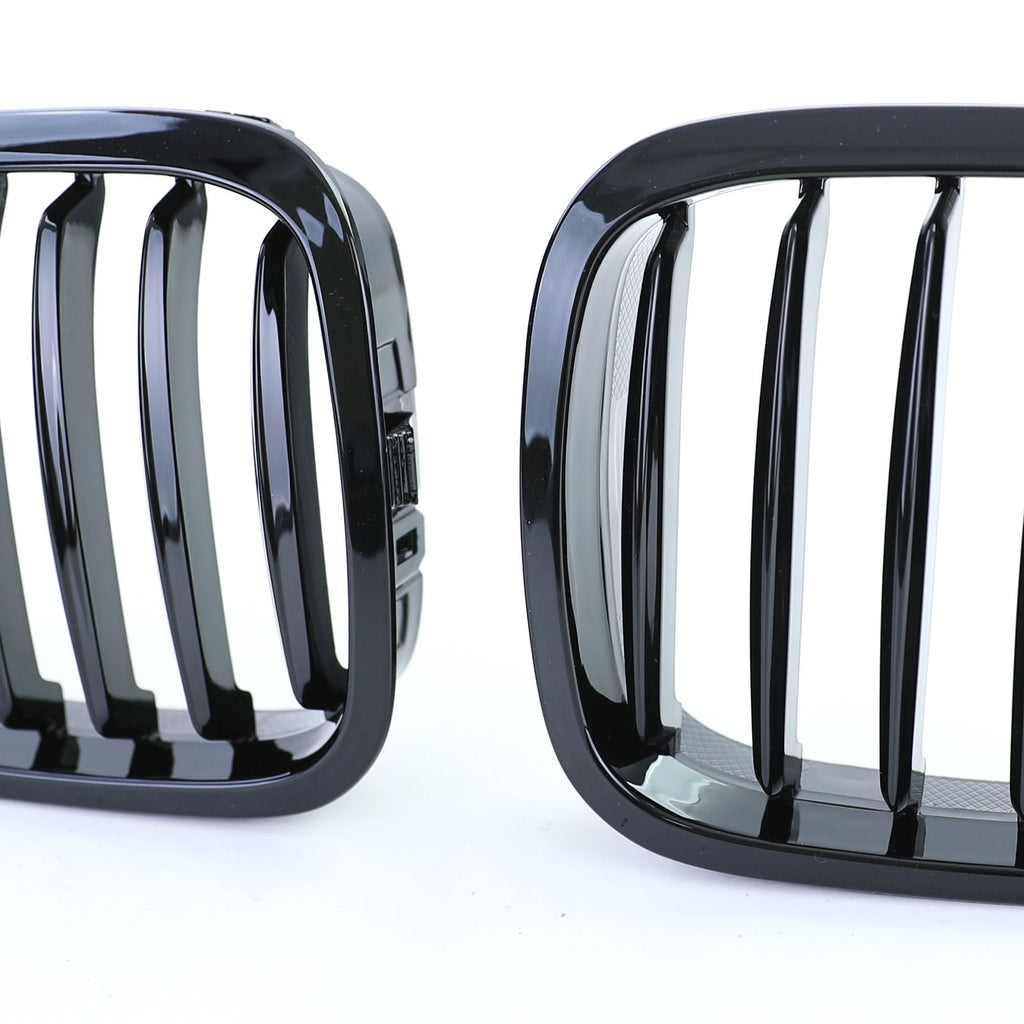 Kühlergrill Schwarz glänzend – passend für BMW 3er E46 Coupé/Cabrio Vorfacelift