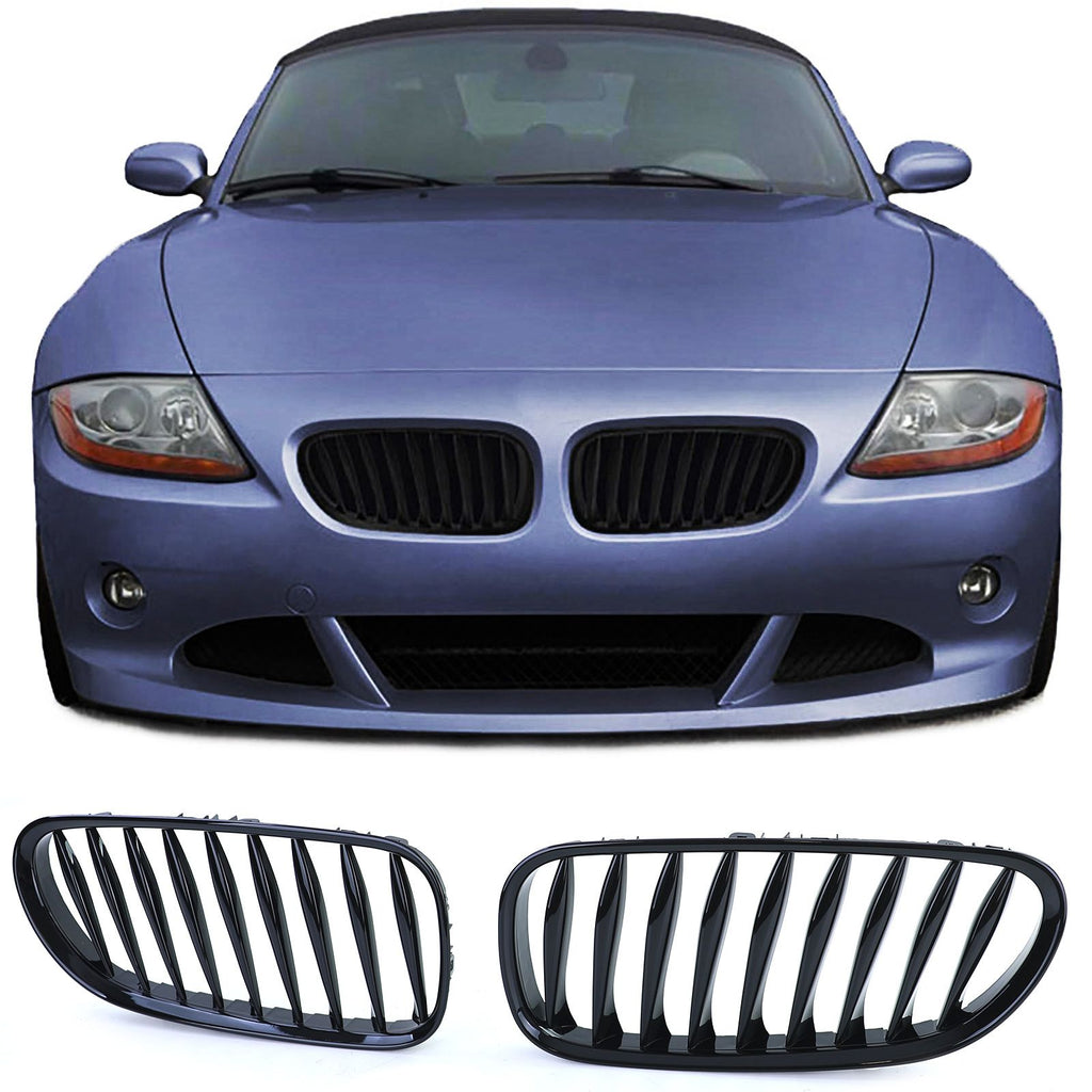 Kühlergrill Schwarz glänzend – passend für BMW Z4 E85/E86