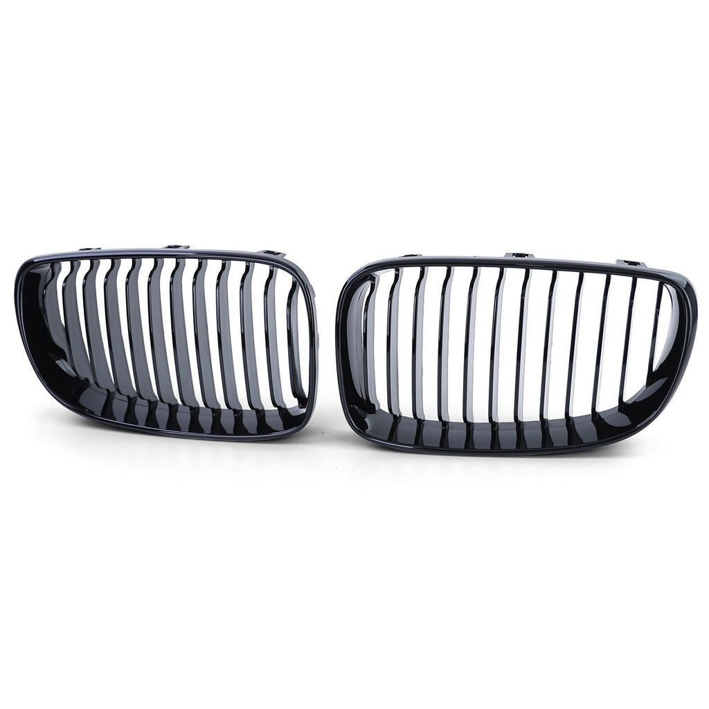 Kühlergrill Schwarz glänzend – passend für BMW 1er E81/E82/E87/E88