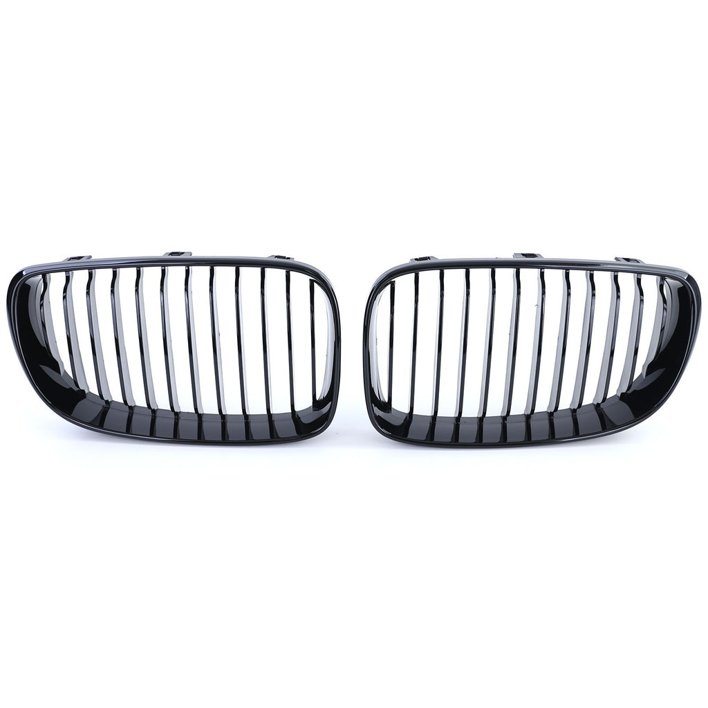 Kühlergrill Schwarz glänzend – passend für BMW 1er E81/E82/E87/E88