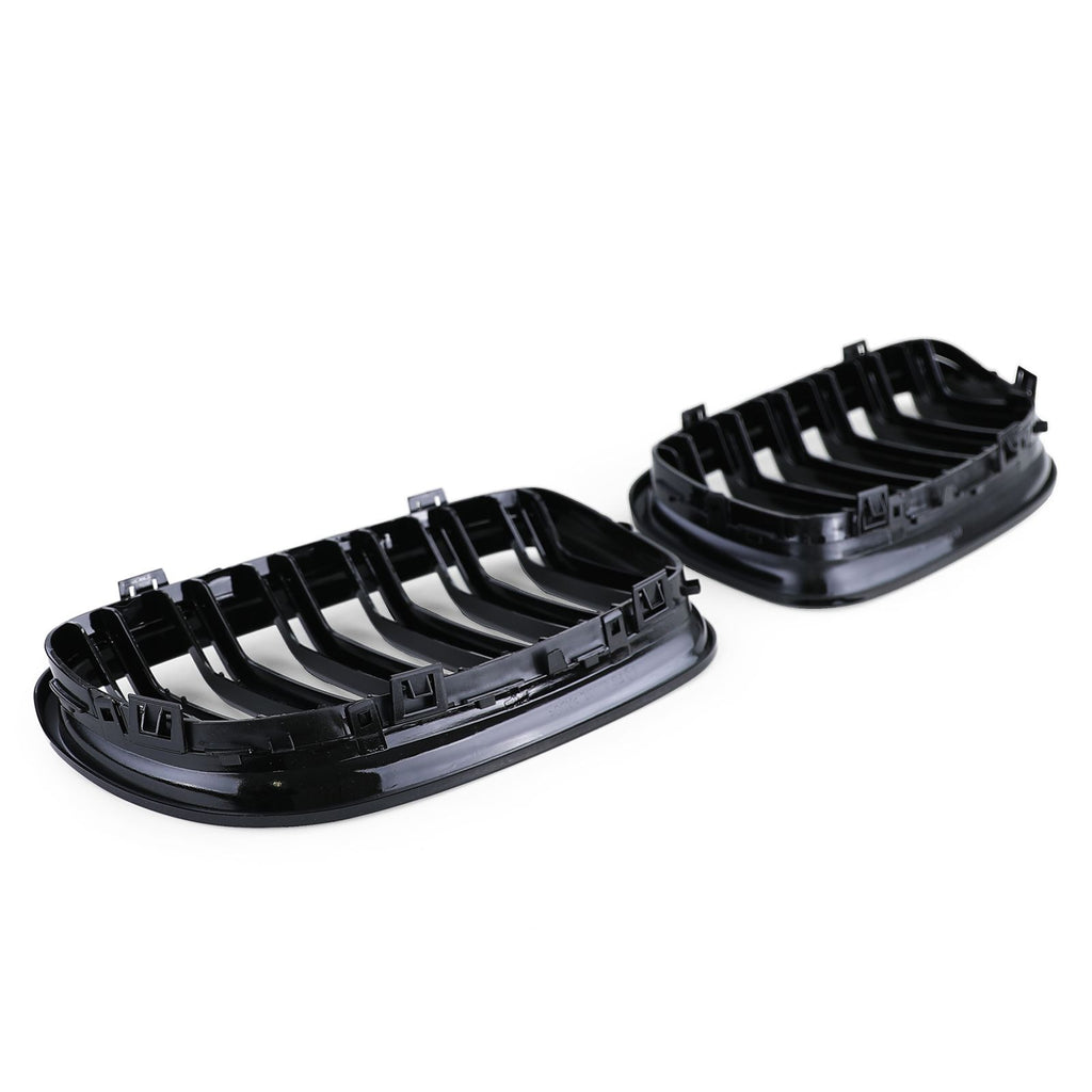 Kühlergrill Doppelsteg Schwarz glänzend – passend für BMW 3er E90/E91 Facelift