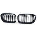 Kühlergrill Doppelsteg Schwarz glänzend – passend für BMW 1er F20/F21 Facelift
