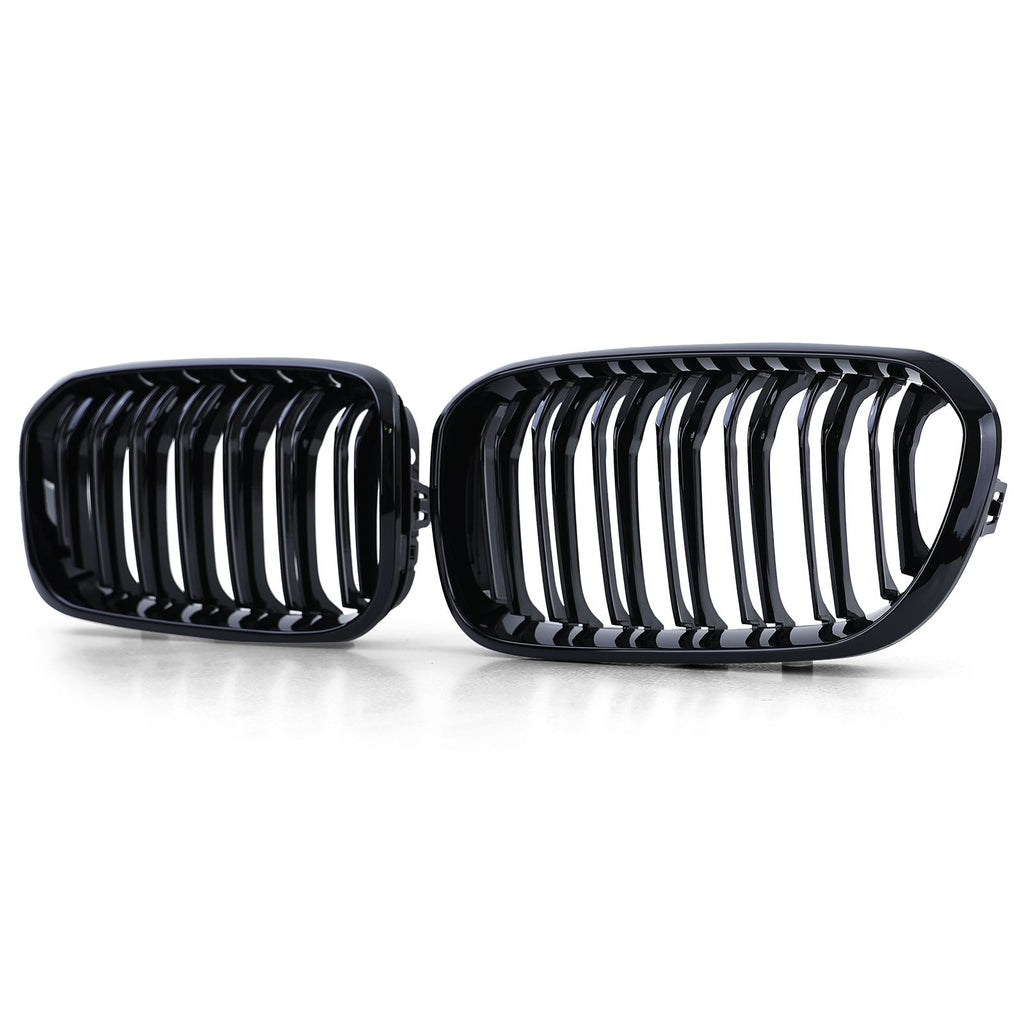 Kühlergrill Doppelsteg Schwarz glänzend – passend für BMW 1er F20/F21 Facelift