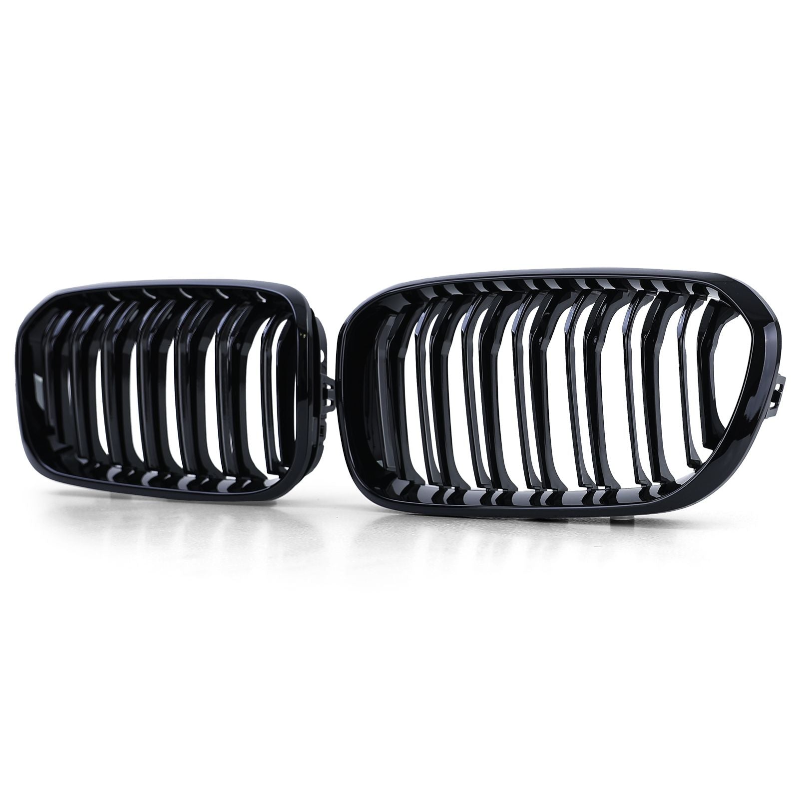 Kühlergrill Doppelsteg Schwarz glänzend – passend für BMW 1er F20/F21 Facelift