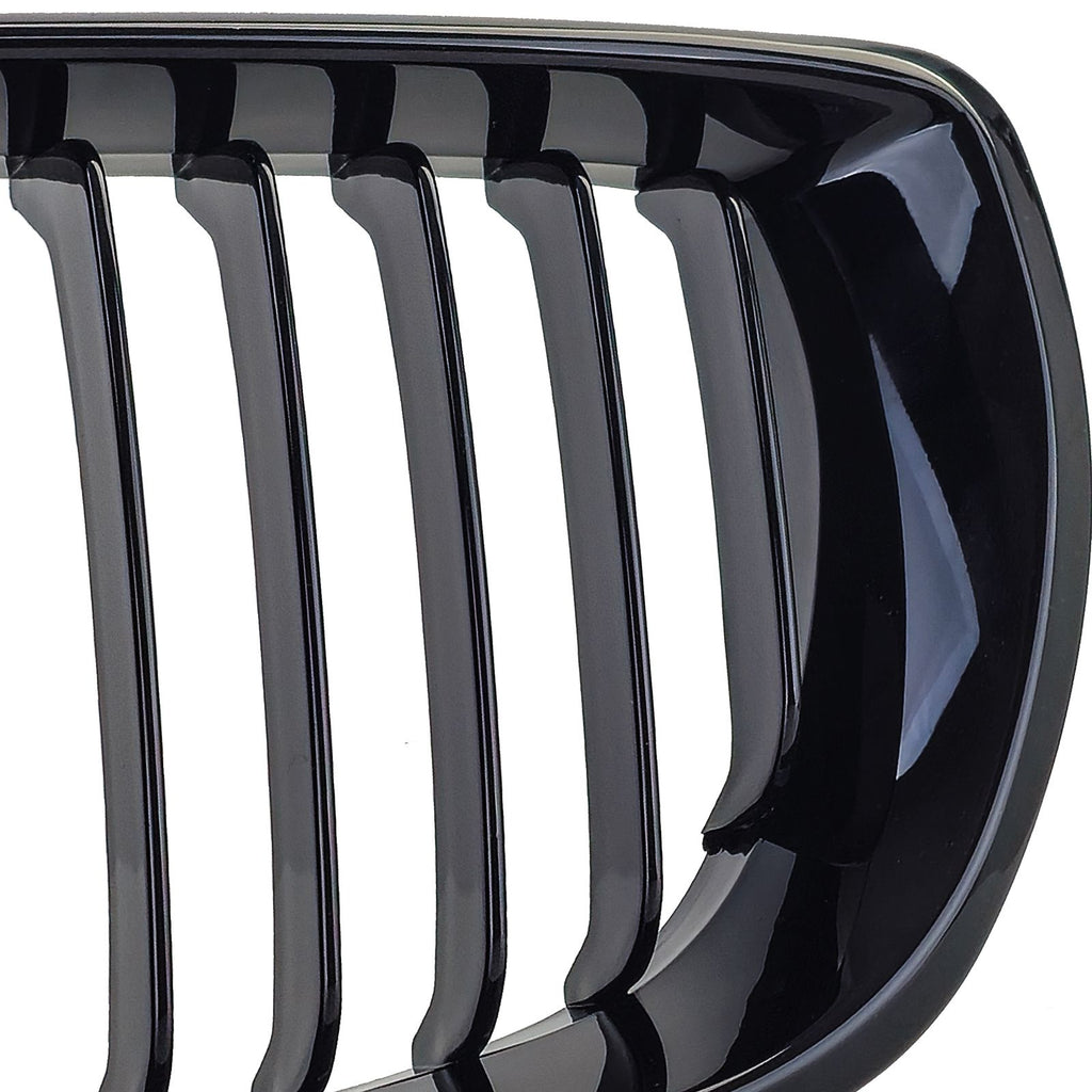 Kühlergrill Schwarz glänzend – passend für BMW 3er E46 Limousine/Touring Facelift