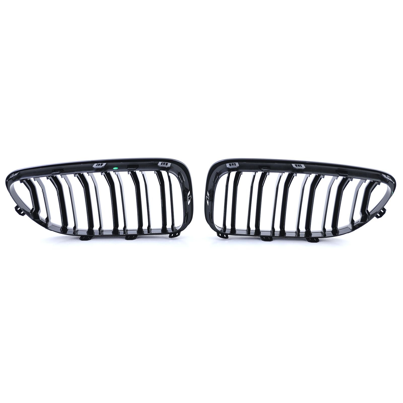 Kühlergrill Doppelsteg Schwarz glänzend – passend für BMW 6er F06/F12/F13