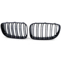 Kühlergrill Doppelsteg Schwarz glänzend – passend für BMW 1er E81/E82/E87/E88