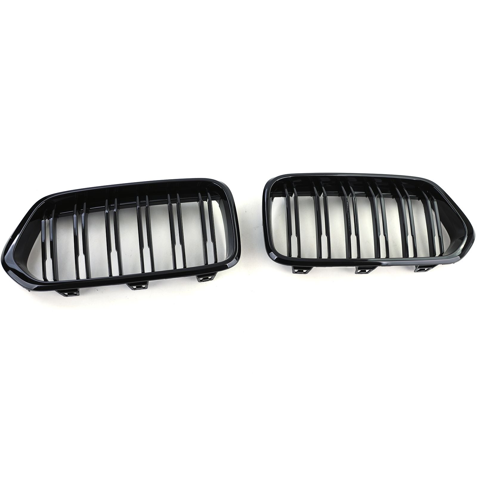 Kühlergrill Doppelsteg Schwarz glänzend – passend für BMW X2 F39