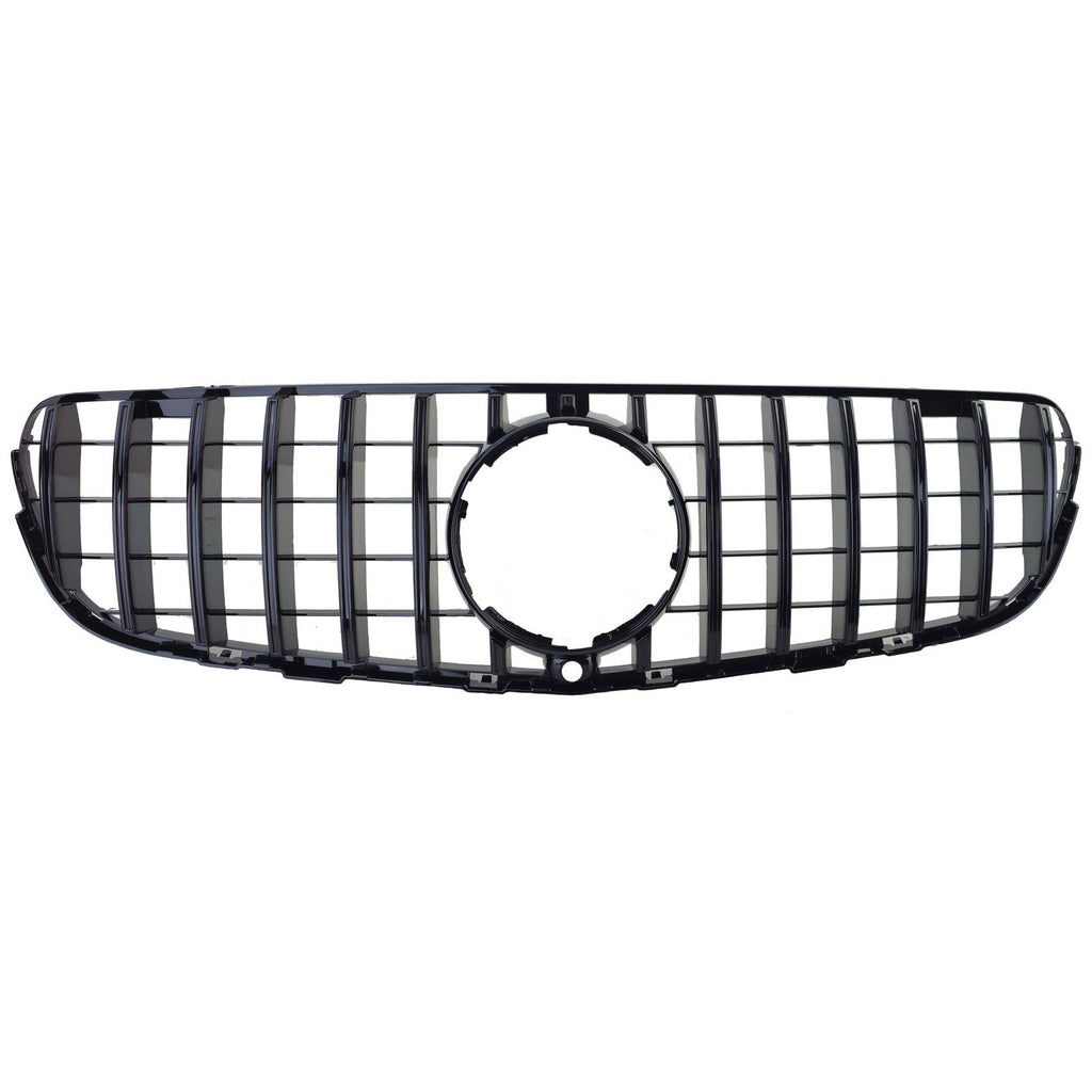 Kühlergrill Schwarz Glanz – passend für Mercedes GLC X253 / C253 Vorfacelift