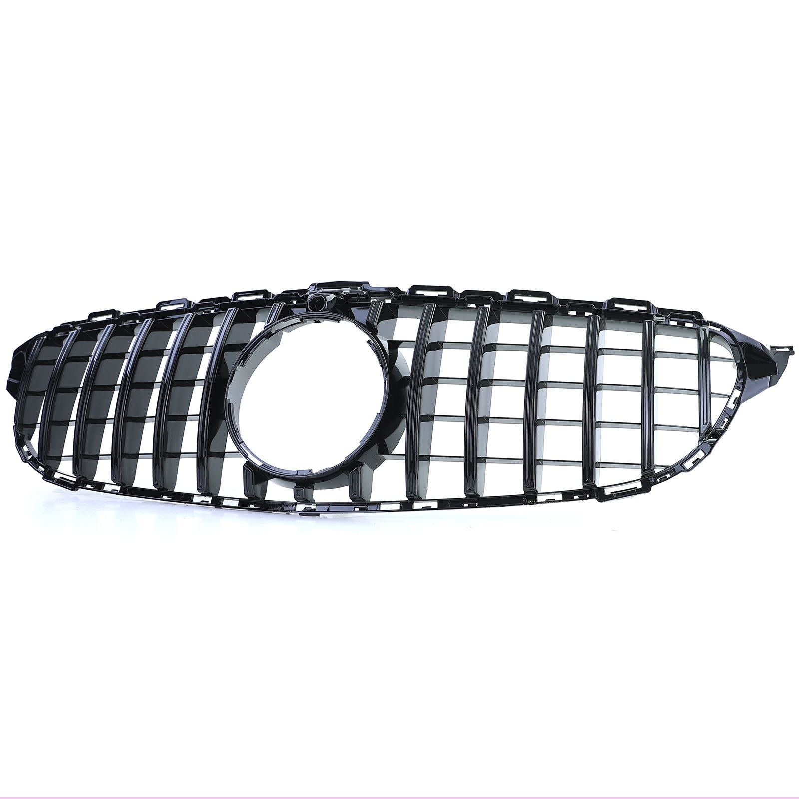 Kühlergrill Schwarz Glanz – passend für Mercedes C-Klasse W205 / S205 Vorfacelift