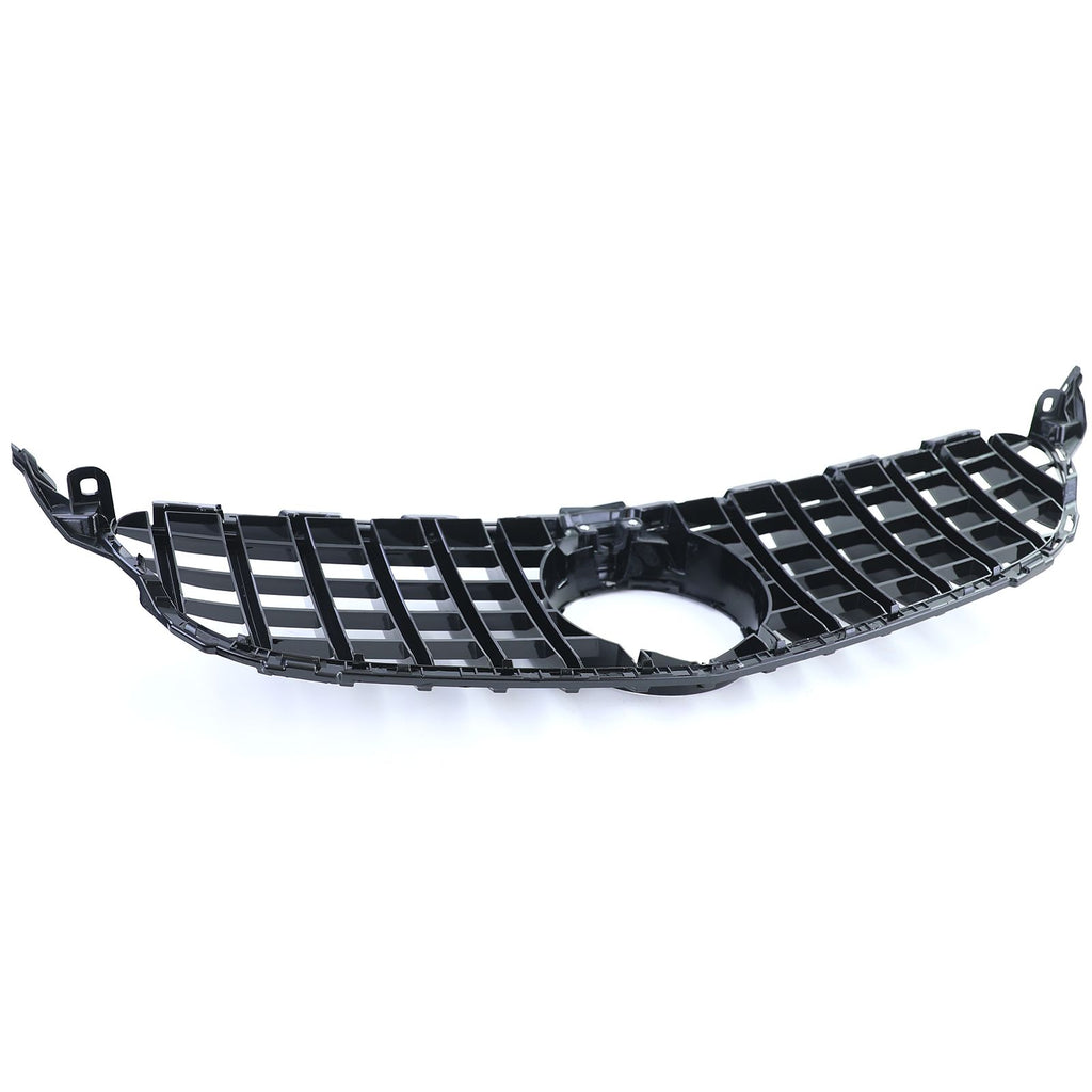 Kühlergrill Schwarz Glanz – passend für Mercedes C-Klasse W205 / S205 Vorfacelift