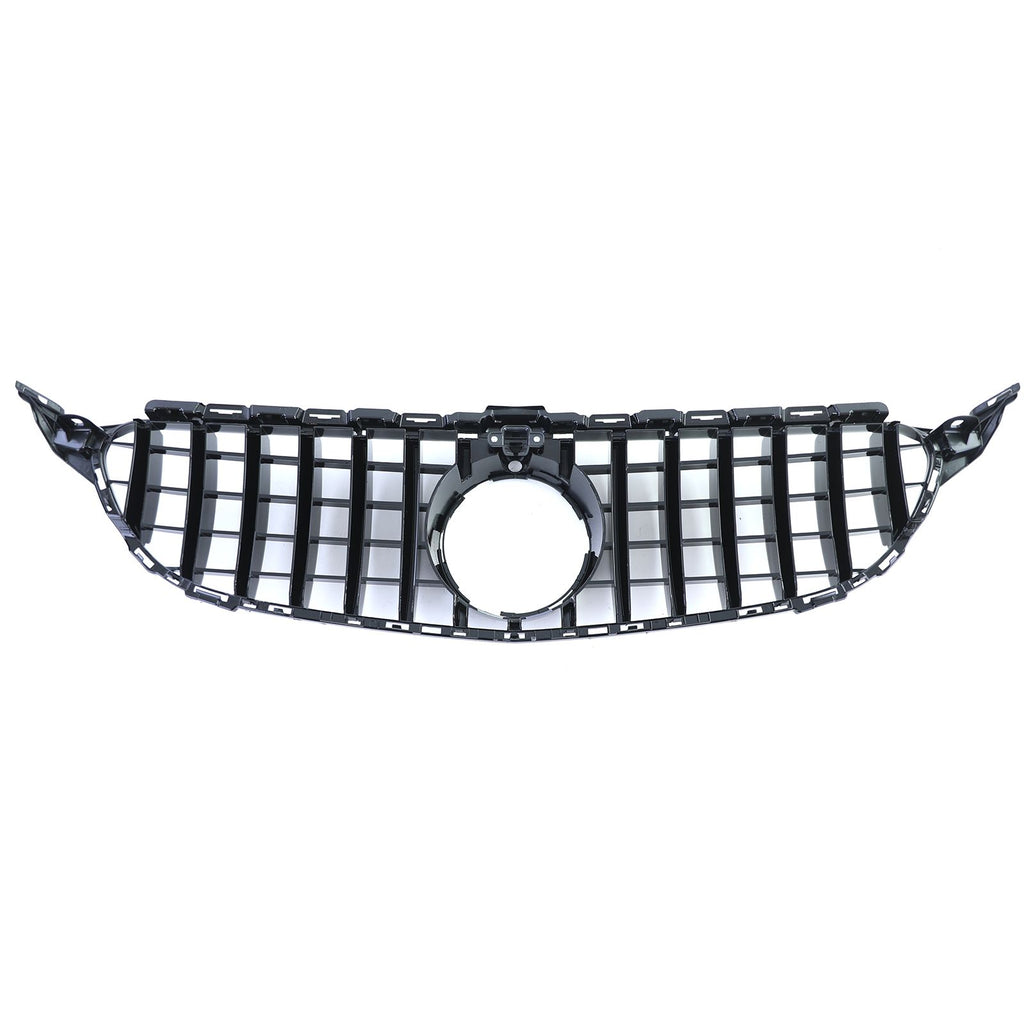 Kühlergrill Schwarz Glanz – passend für Mercedes C-Klasse W205 / S205 Vorfacelift