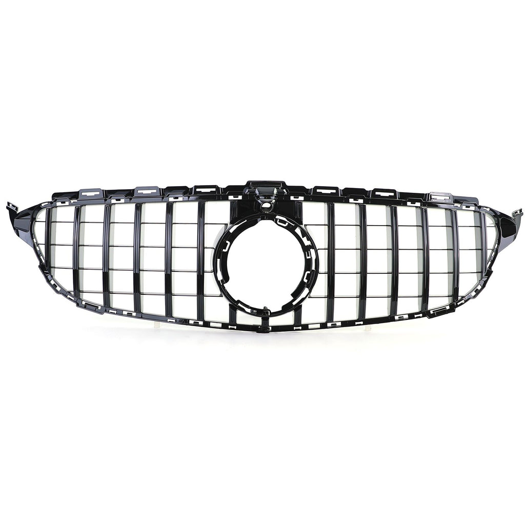 Kühlergrill Schwarz Glanz – passend für Mercedes C-Klasse W205 / S205 Facelift