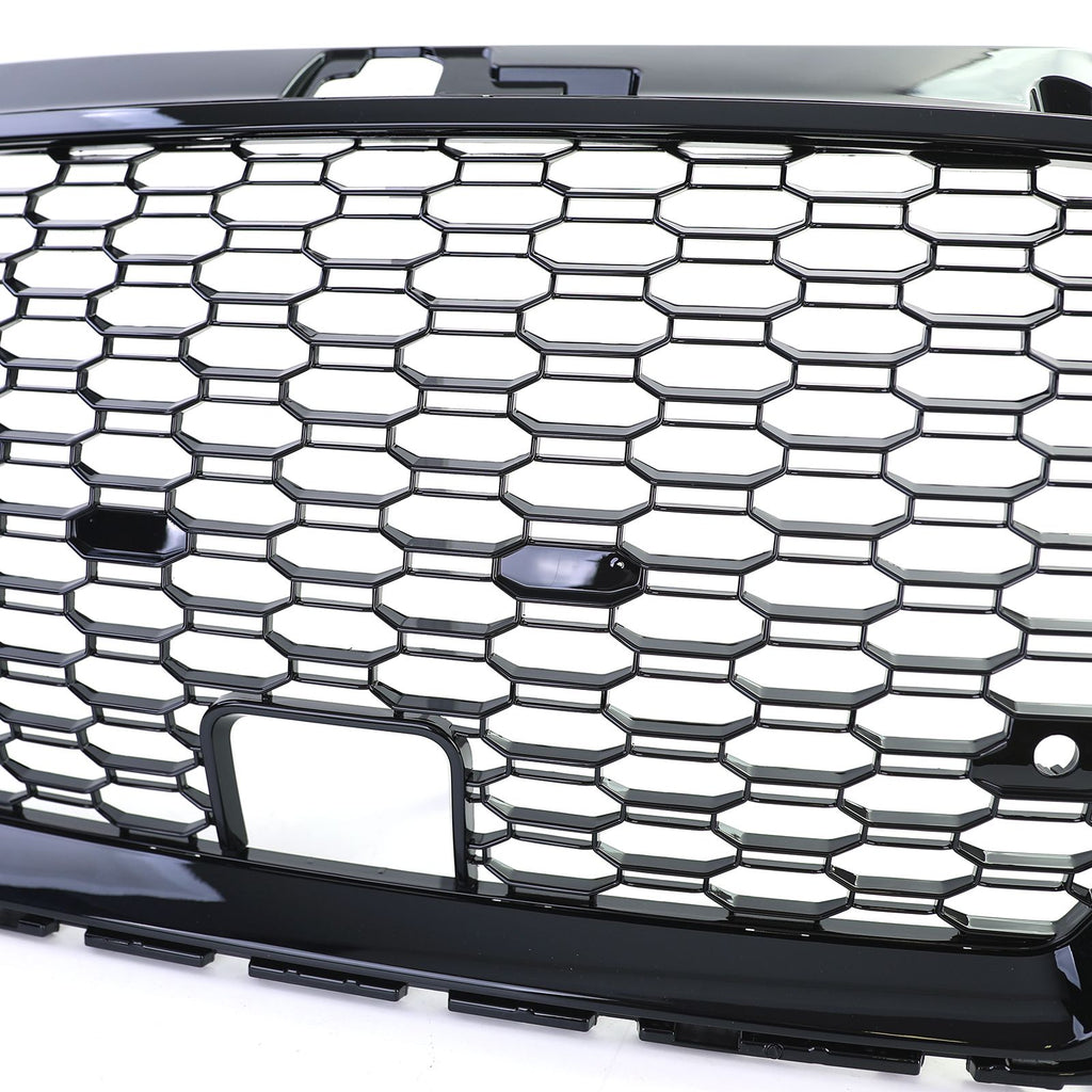 Wabengrill Schwarz glänzend – passend für Audi A3 8V Facelift