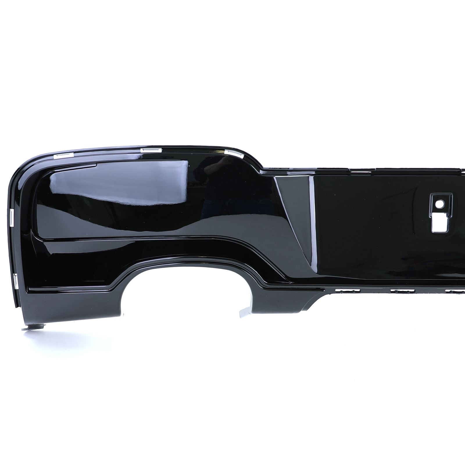 Heckdiffusor Schwarz Glanz passend für BMW 1er F20 F21 Vorfacelift
